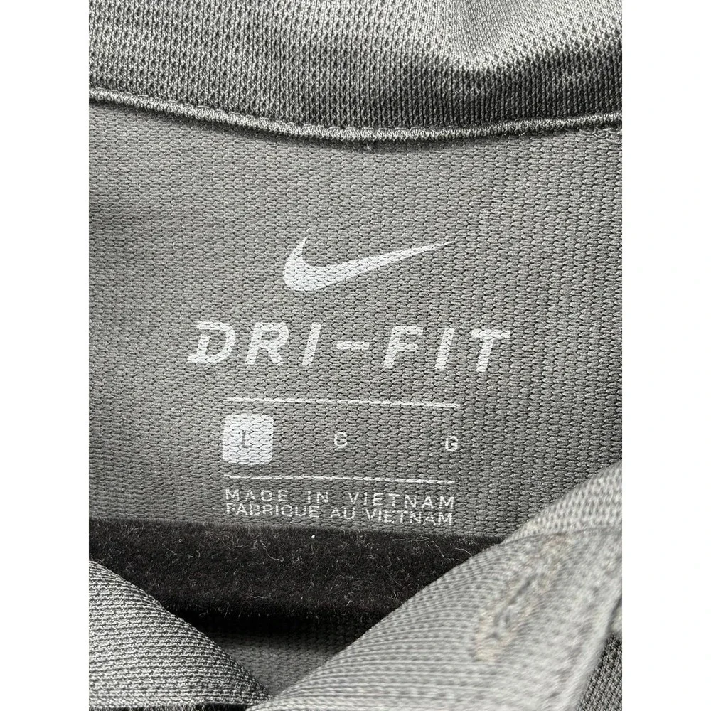 Nike, Black Lightweight Dri Fit Polo, Men's Large